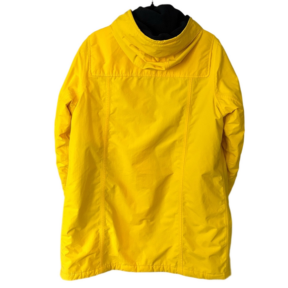 Lands' End Woman’s Classic Squall Duffle Coat in Atlas Yellow size XL - Picture 7 of 15